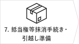 7.抵当権等抹消手続き・引越し準備